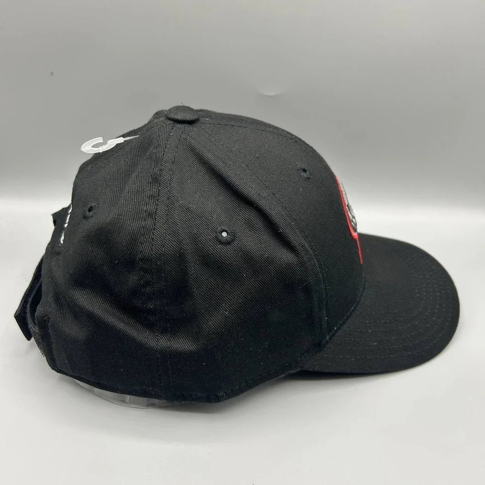 Columbus Blue Jackets‎ Hat Youth Black Embroidered NHL Strap Back Cap Cotton New
